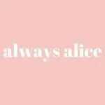 Always Alice Discount Codes and Coupons Jan 2026